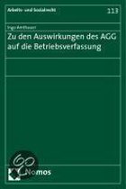 Zu den Auswirkungen des AGG auf die Betriebsverfassung