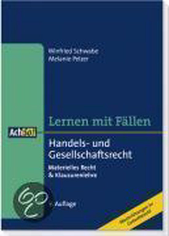 Lernen mit Fällen Handels- und Gesellschaftsrecht - cover