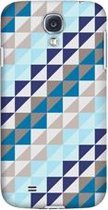 89867 Krusell PrintCover Samsung Galaxy S4 I9500/I9505 Blue Triangle