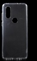 Motorola One Vision Bumper Case Transparant