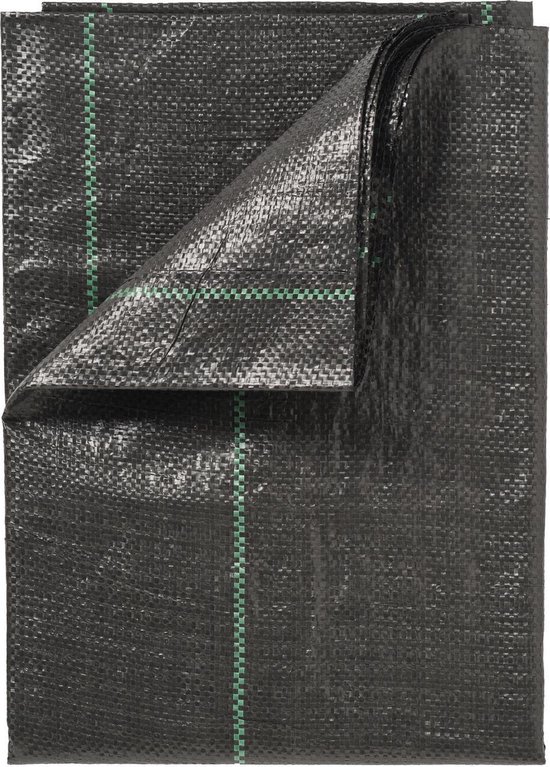 Nature - Gronddoek - Kleine Moestuinbak - zwart - 134x84cm