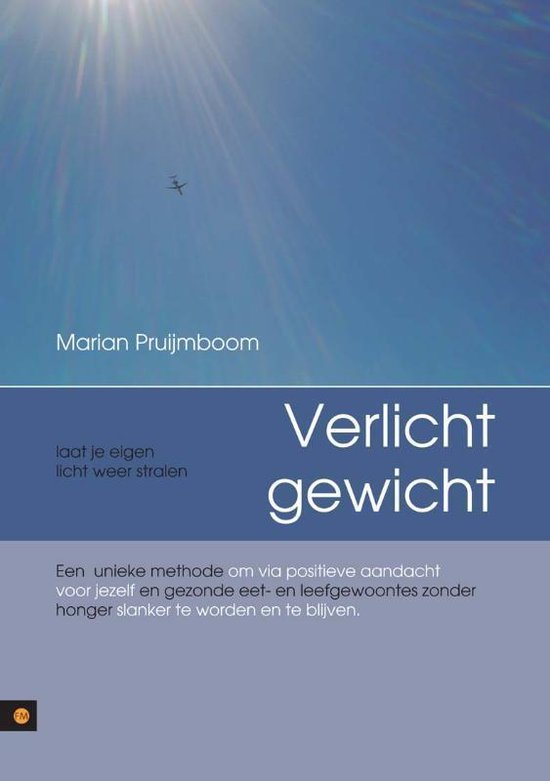 Cover van het boek 'Verlicht gewicht' van Marian Pruijmboom