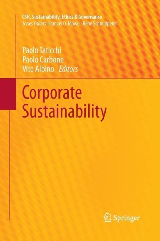 CSR, Sustainability, Ethics & Governance- Corporate Sustaina ... - cover