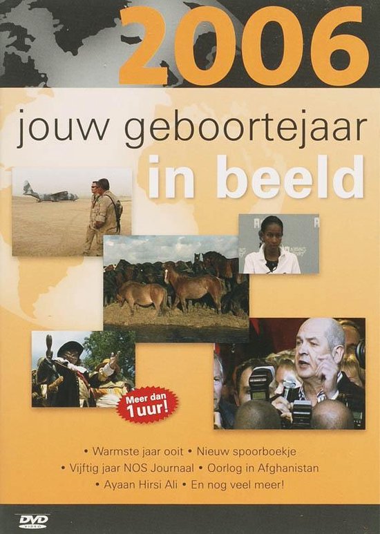 Cover van de film 'Jouw geboortejaar in beeld  2006 DVD'