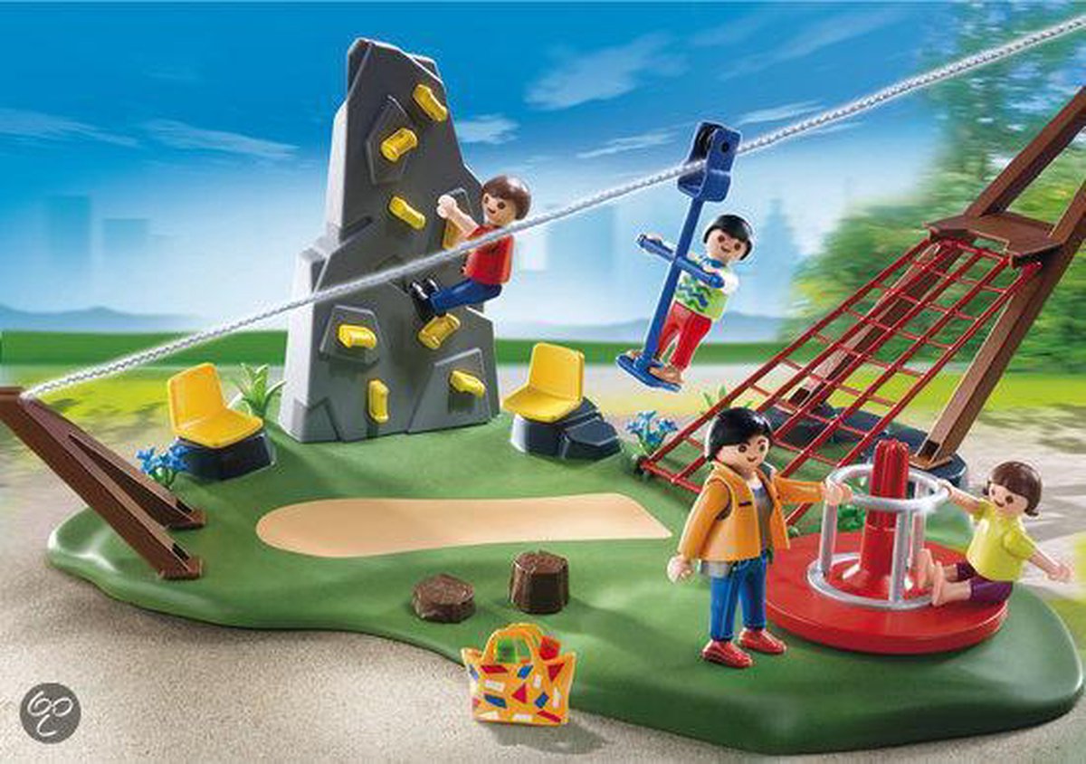 Parc de jeux pour enfants - Playmobil dans la ville 70741