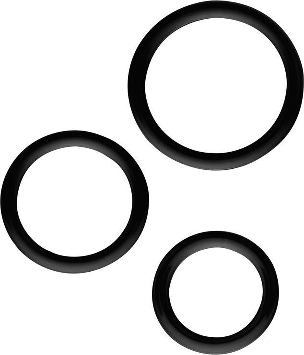 Goedkoopste CHISA - Magnum Force Cock Ring Silicone Black