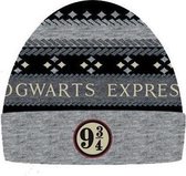 Harry Potter Hogwarts express 9 3/4 muts zwart/grijs