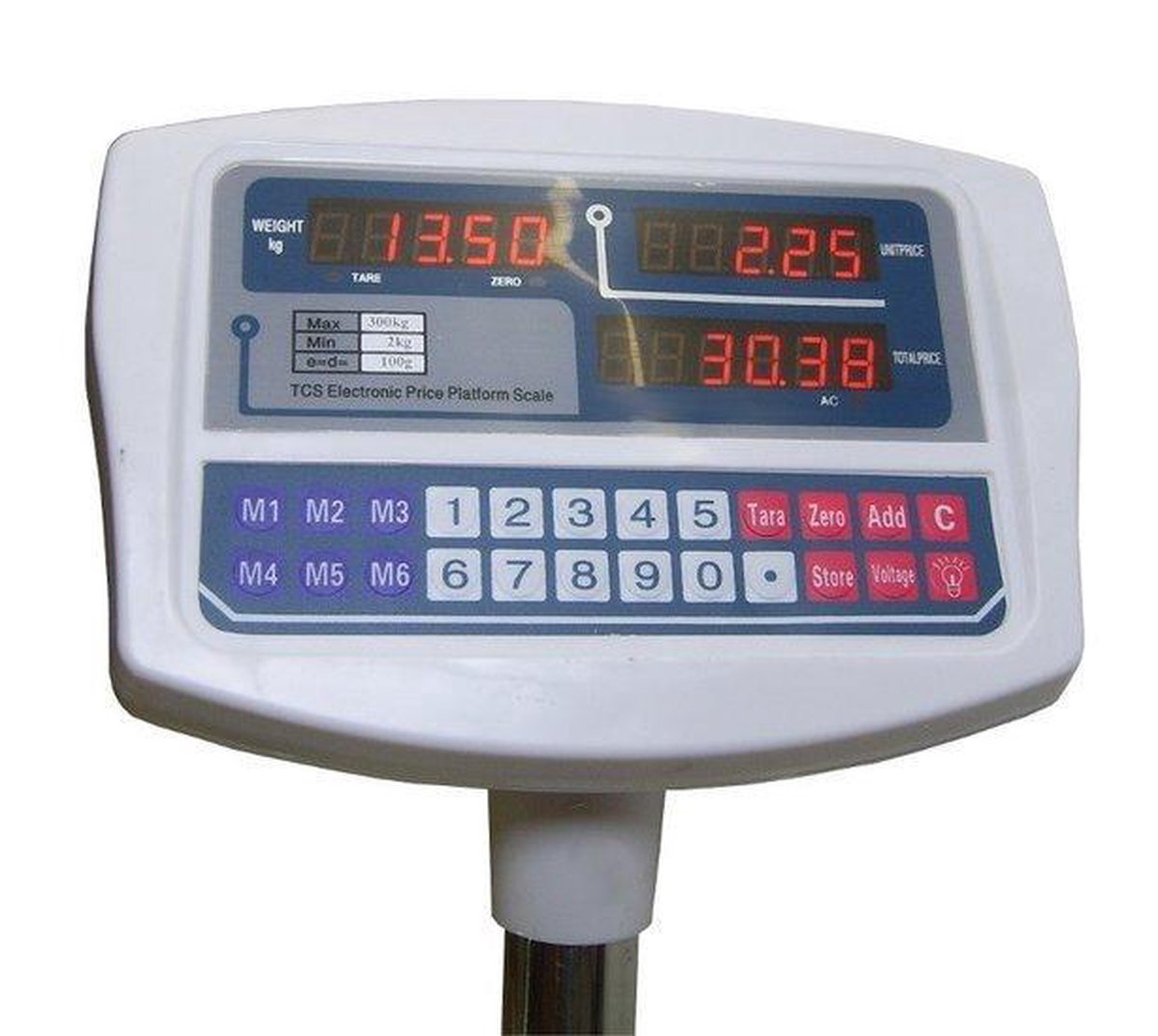 Digitale industrie platform pakket weegschaal 1 tot 300Kg met kilo Digitale industrie platform pakket weegschaal 1 tot 300Kg met kilo