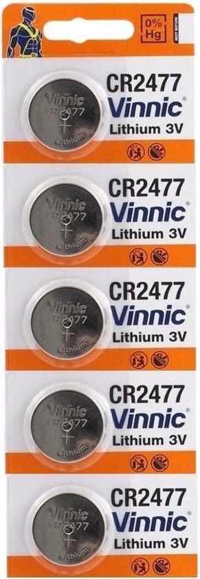 Vinnic Lithium CR2477 P120