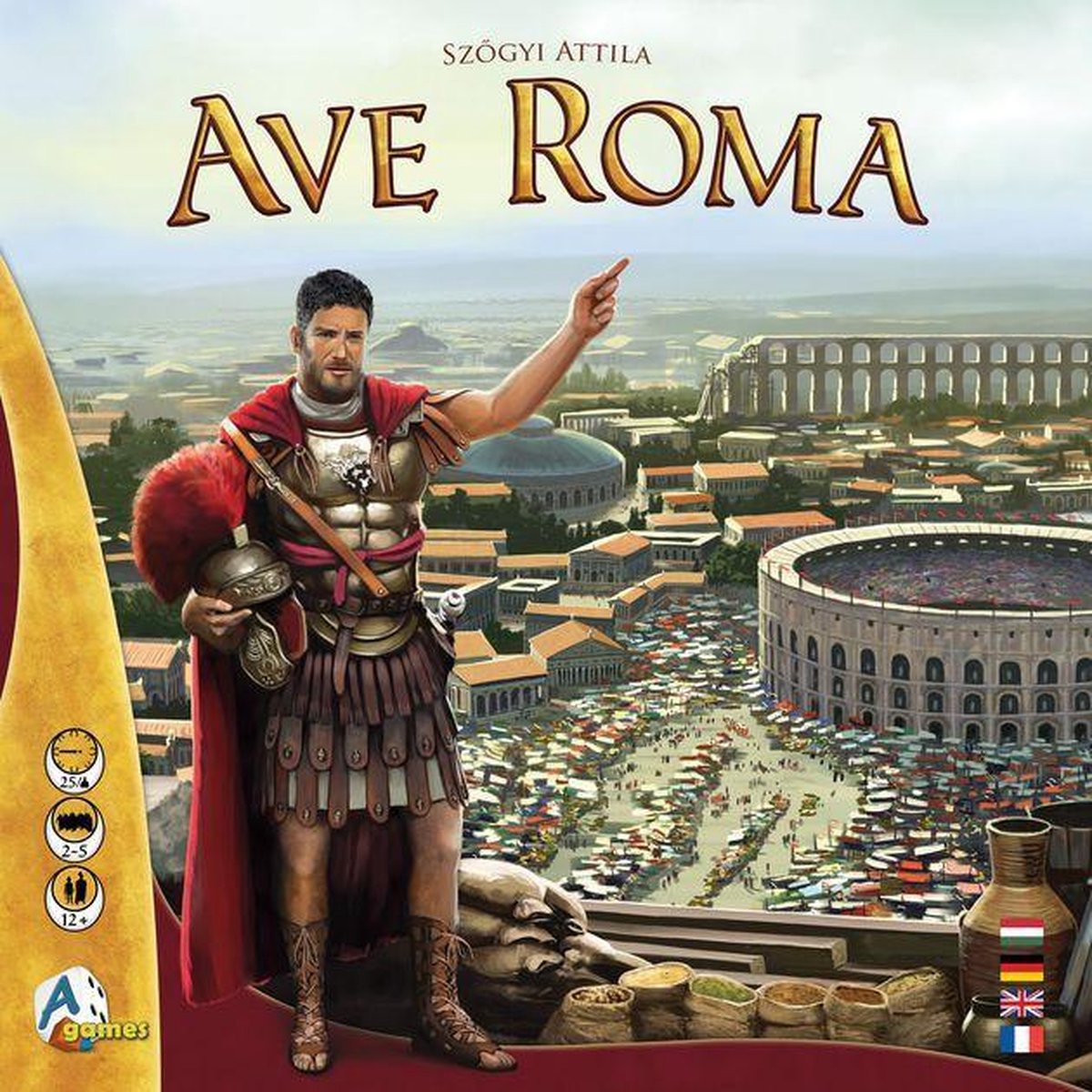Ave Rome Bordspel (Engelse Versie)