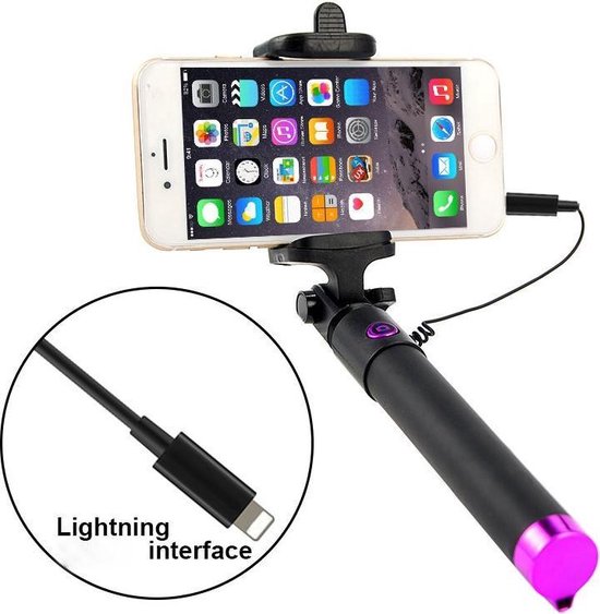 Selfie stick voor Smartphone - licht gewicht voor iPhone 7 (Plus) / iPhone  8 (Plus) /... | bol.com