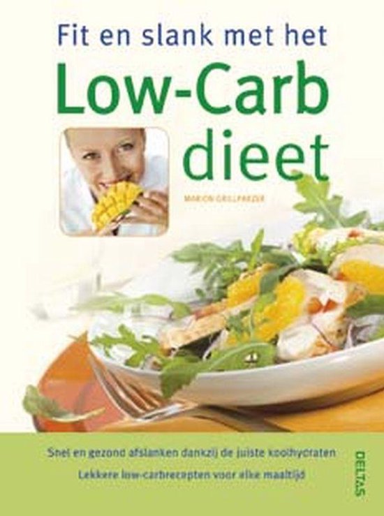 Cover van het boek 'Fit en slank met het low-carb dieet'
