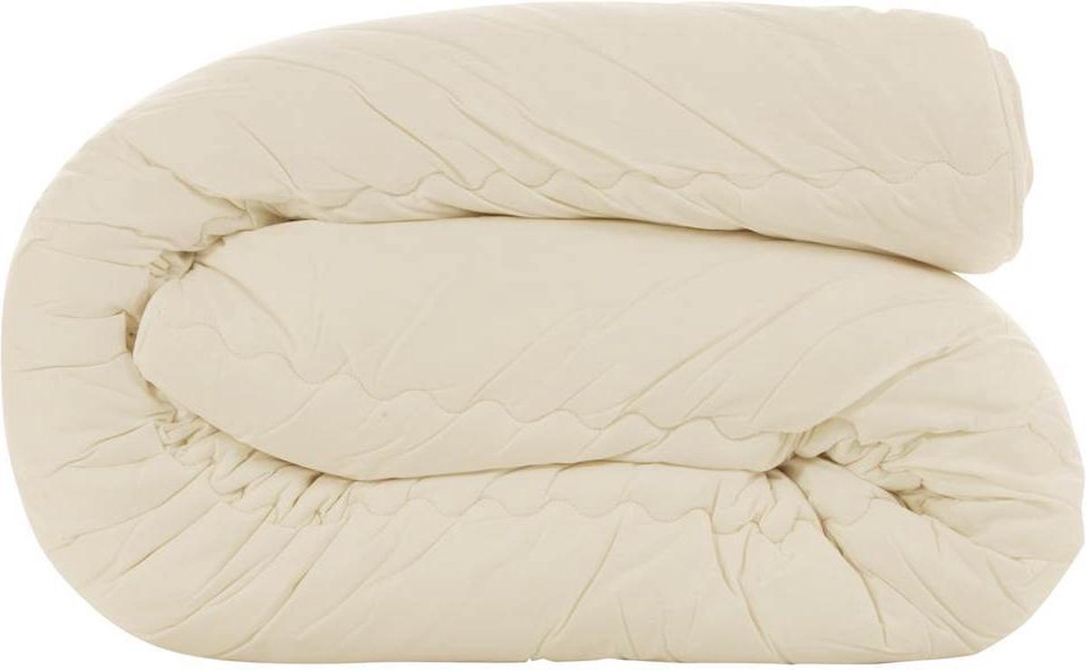 Snoozing Texel - Wol - 4-seizoenen dekbed - Lits-jumeaux - 260x220 cm - Wit