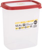 Wham Seal It Vershouddoos - Rechthoekig - 3,2 Liter - Set van 2 Stuks - Rood