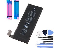Voor Apple iPhone 4S - A+ Vervang Batterij/Accu Li-ion + Tools & Sticker Strips
