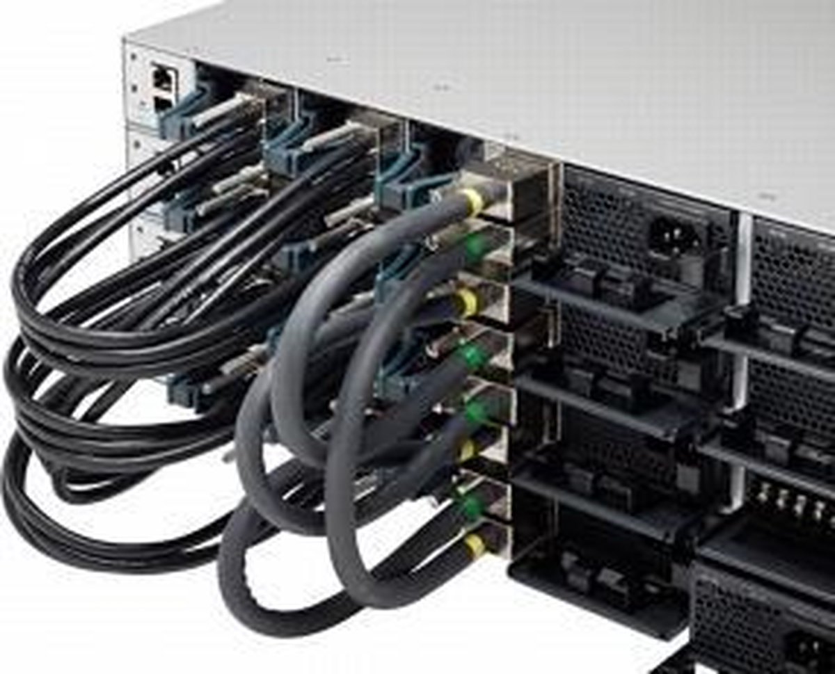 Cisco StackWise 480 - Stackingkabel - 1 m - voor Catalyst 3850-24, 3850-48