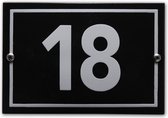 Huisnummer model Phil nr. 18