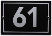 Huisnummer model Phil nr. 61