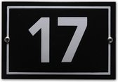 Huisnummer model Phil nr. 17