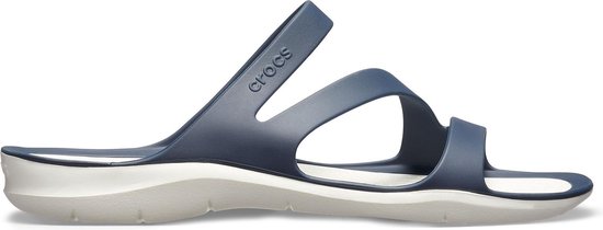 Crocs - Swiftwater Sandal Women - Sandalen - 38 - 39 - Wit/Blauw