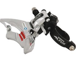 Voorderailleur shimano altus m313 349-286 dual pull 66-69 ds