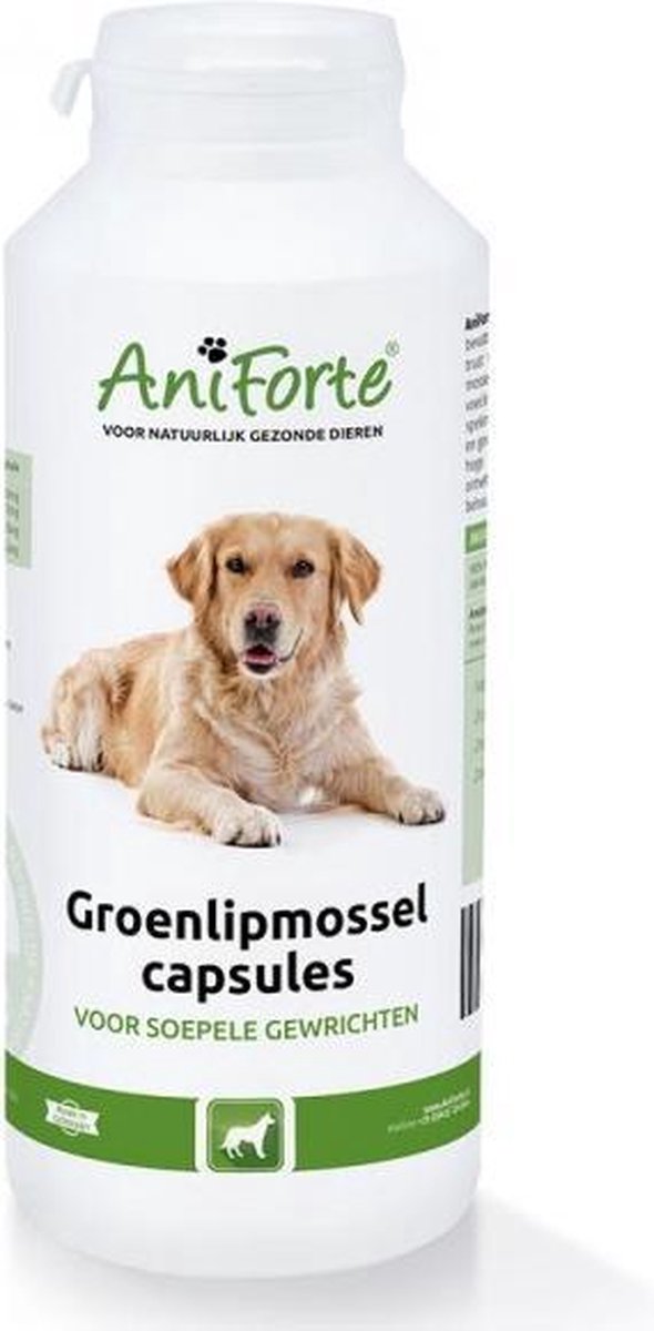 AniForte® Groenlipmossel capsules voor honden |