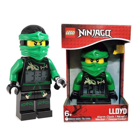 Lyrisch waarheid Beenmerg lego 9009402 Ninjago Lloyd wekker | bol.com
