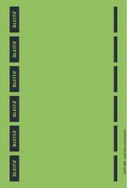 LEITZ dossier rugetiket, 39 x 192 mm, kort, smal, groen