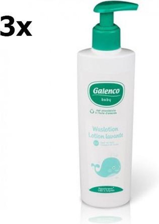Galenco Baby Waslotion 400 ml 3 Pack