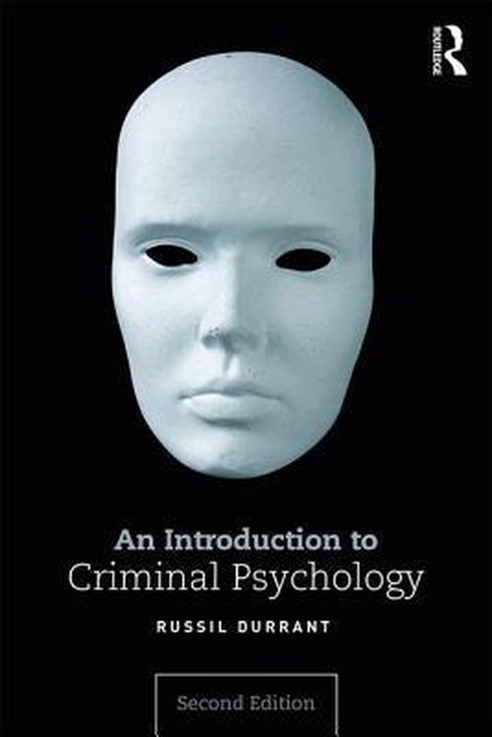 An Introduction to Criminal Psychology - cover