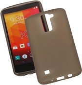 TPU Backcover Case Hoesje voor LG K7 Grijs