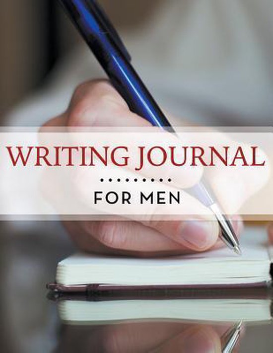 Writing Journal For Men - cover