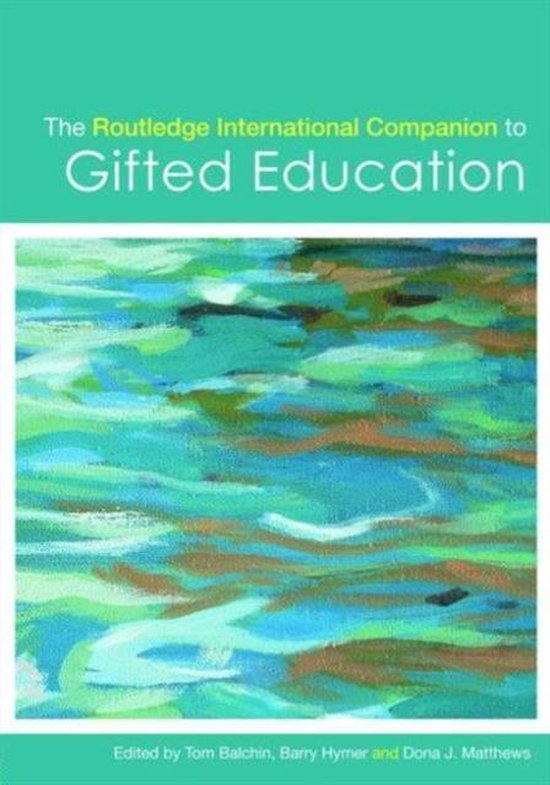 Rout International Companion Gifted Educ - cover