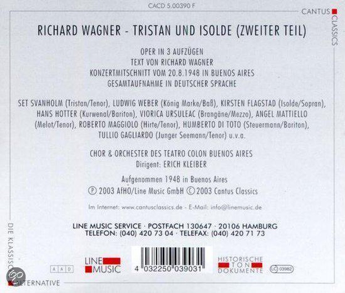 Tristan & Isolde-Zweiter