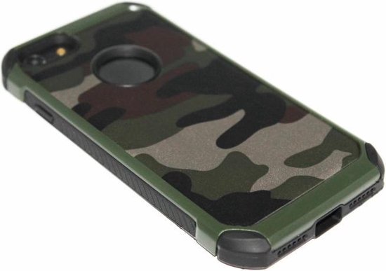 woordenboek Sada Noordoosten Camouflage hoesje groen kunststof Geschikt voor iPhone 6 (S) Plus | bol.com