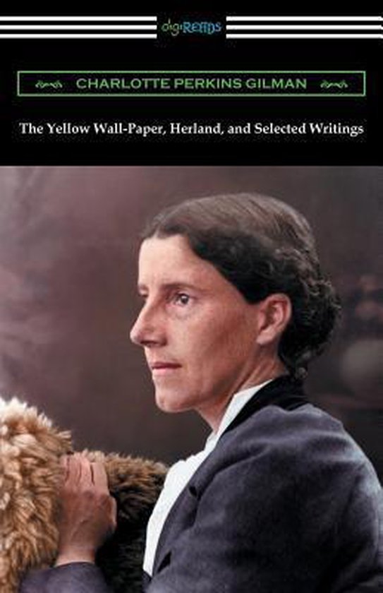 Portrait de Charlotte Perkins Gilman, auteur de The Yellow Wall-Paper, Herland, and Selected Writings.