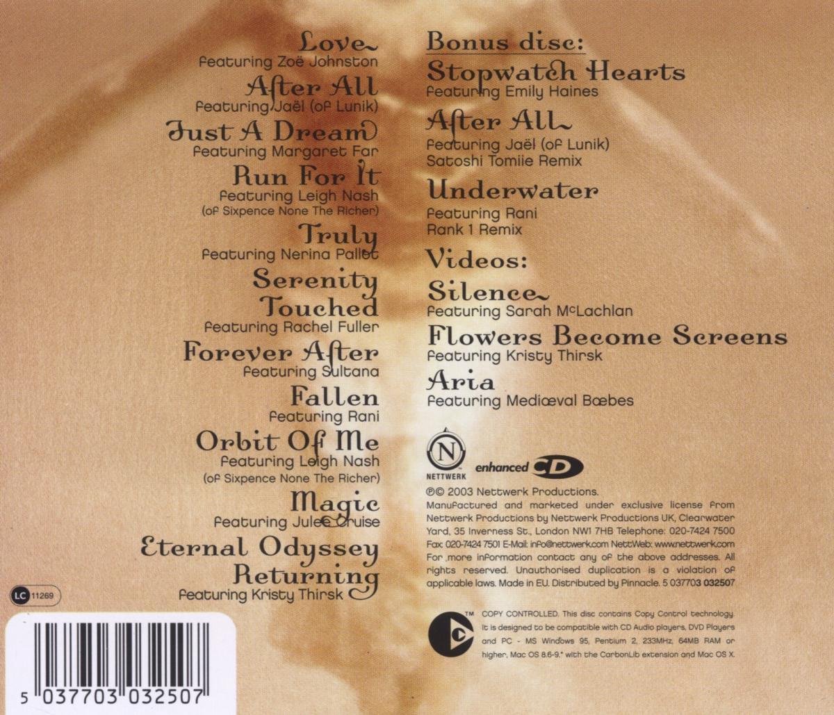 Delerium Chimera, Delerium CD (album) Muziek