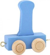 Petit wagon de train de lettres I.