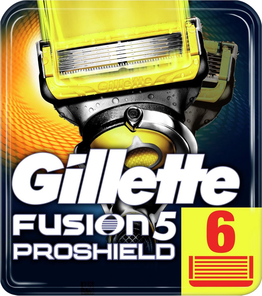 Gillette Fusion5 Proshield Scheermesjes Mannen 6 stuks