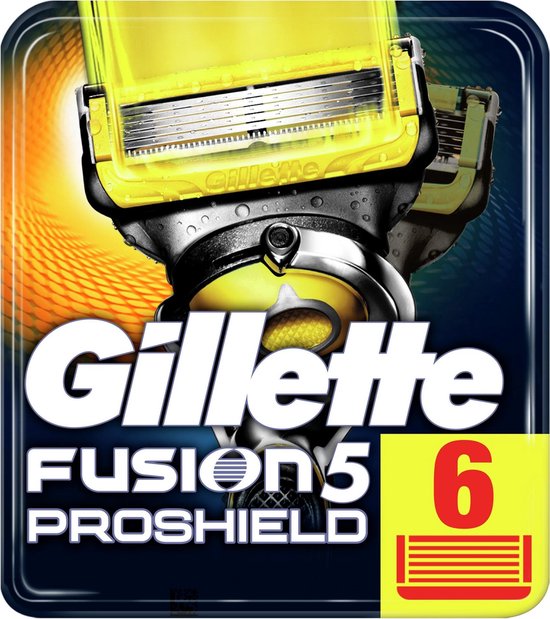 Gillette Fusion5 Proshield Scheermesjes Mannen - 6 stuks