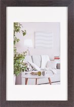 Cadre photo - Henzo - Moderne - Format photo 20x30 - Marron foncé