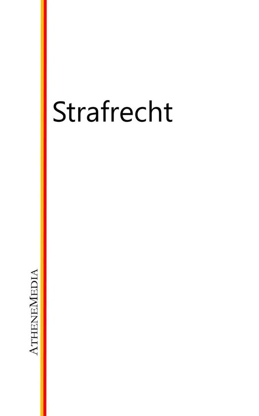 Strafrecht - cover