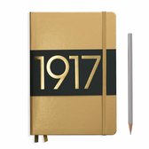 Leuchtturm 1917 A5 Medium Notitieboek 100 Jaar Jubileum-editie blanco Gold
