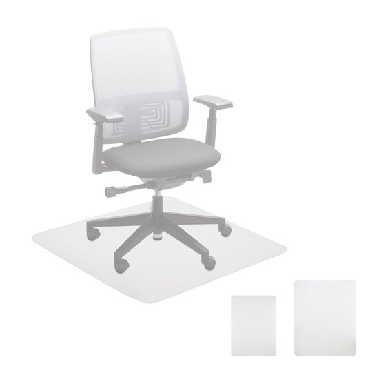 Kantoor Vloermatten Voor Hardhouten Vloeren 80x100cm