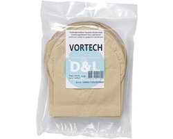 Stofzuigerzakken Geschikt voor Vortech (10 stuks)