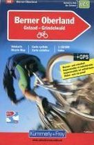 Bernese Oberland Cycle Map Gstaad/Grindelwald