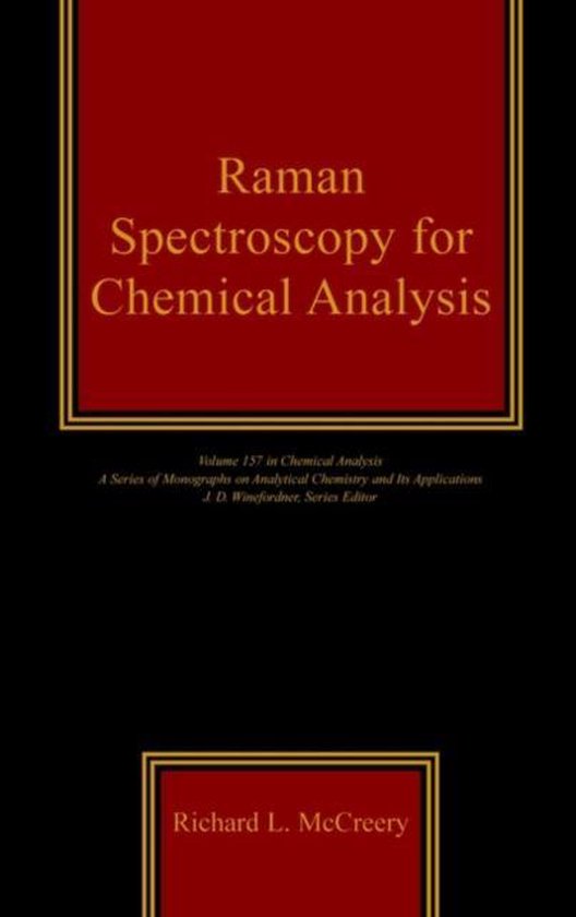 Raman Spectroscopy for Chemical Analysis 9780471252870 Richard L