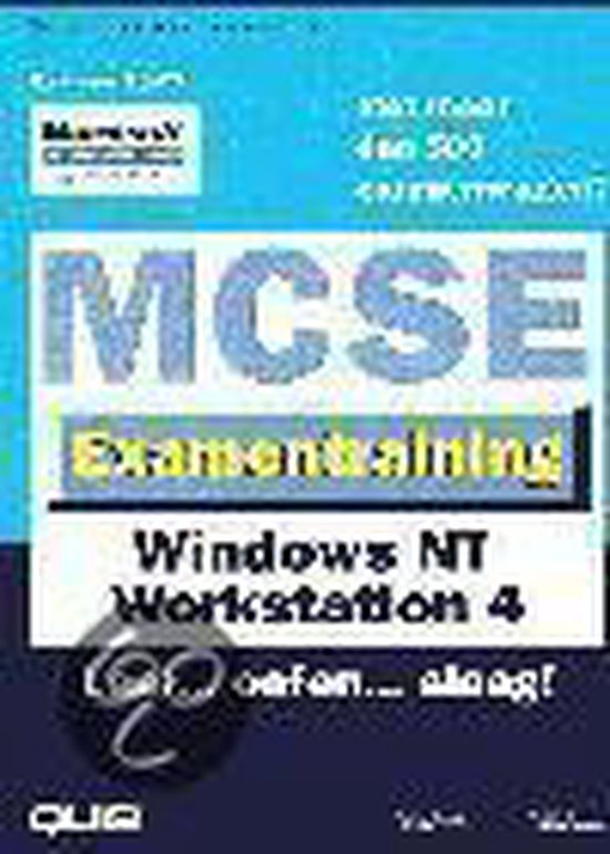 Cover van het boek 'Windows NT Workstation 4 / deel UK + CD-ROM / druk 1'