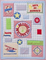 Oilily-Quilt 90x125 go somewhere-Boys