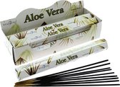 Stamford Premium Hex Wierook Sticks - Aloe Vera - 6 x 20 stokjes